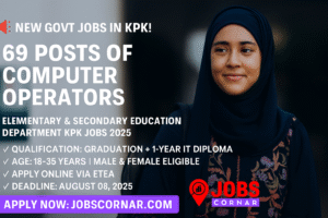 Elementary & Secondary KPK Jobs Apply Now