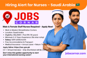 Jobs for Nurses in Saudi Arabia