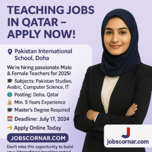 Pakistan International School Doha Qatar Jobs 2025