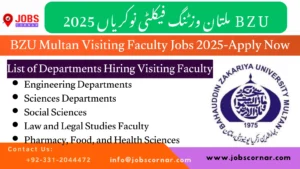 BZU Multan Visiting Faculty Jobs 2025 Apply Now