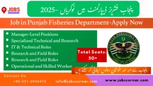 Job in Punjab Fisheries Department Apply Now