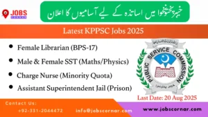 Latest KPPSC Jobs 2025