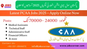 Latest PCAA Jobs 2025 – Apply Online Now