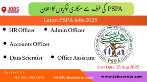 Latest PSPA Jobs 2025