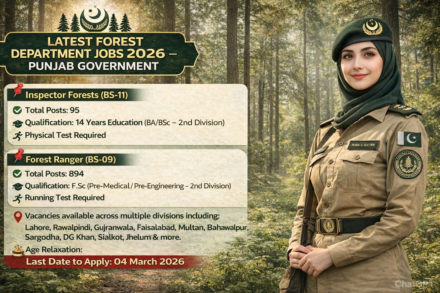 Forest Department Jobs 2026