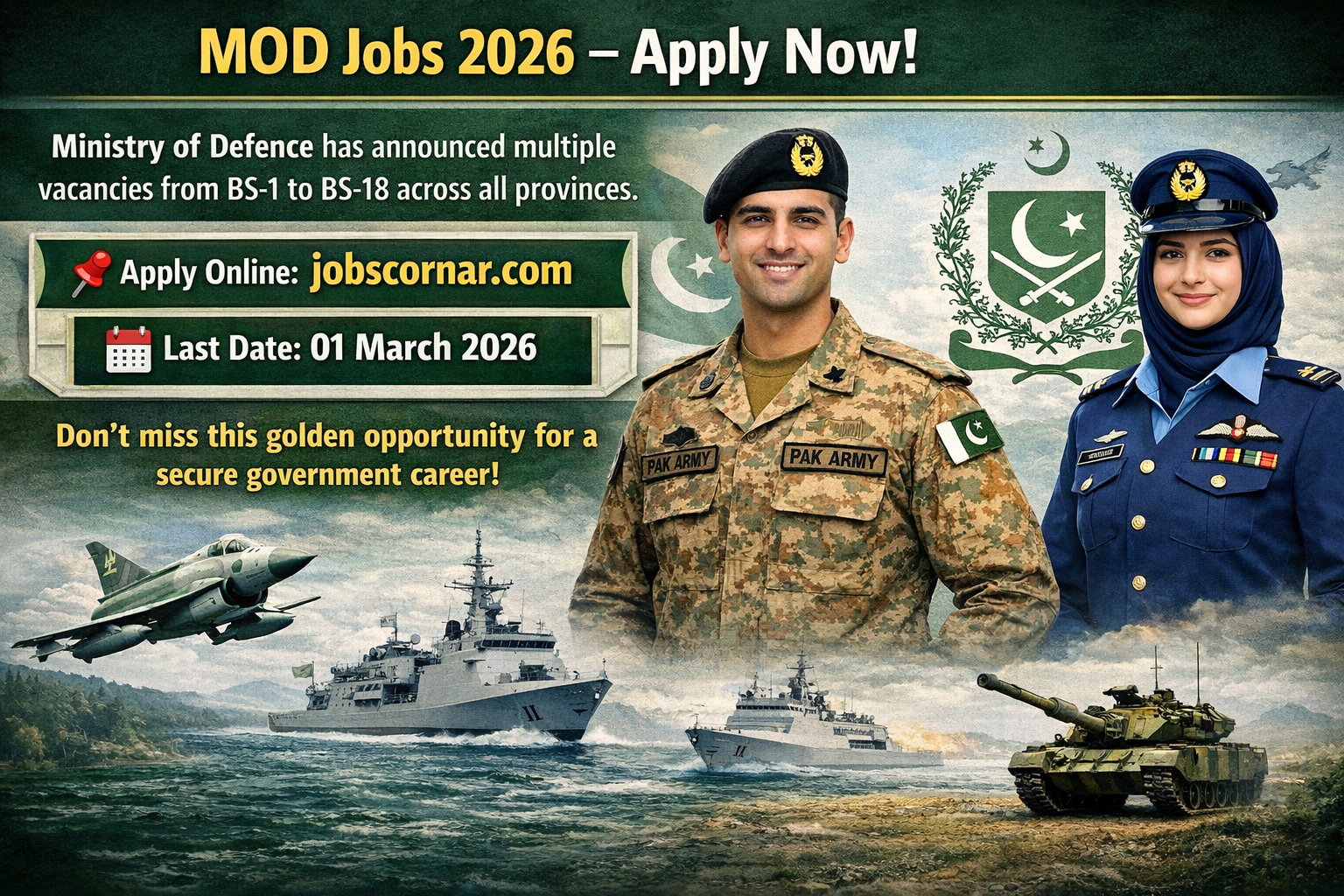 Latest MOD Jobs 2026