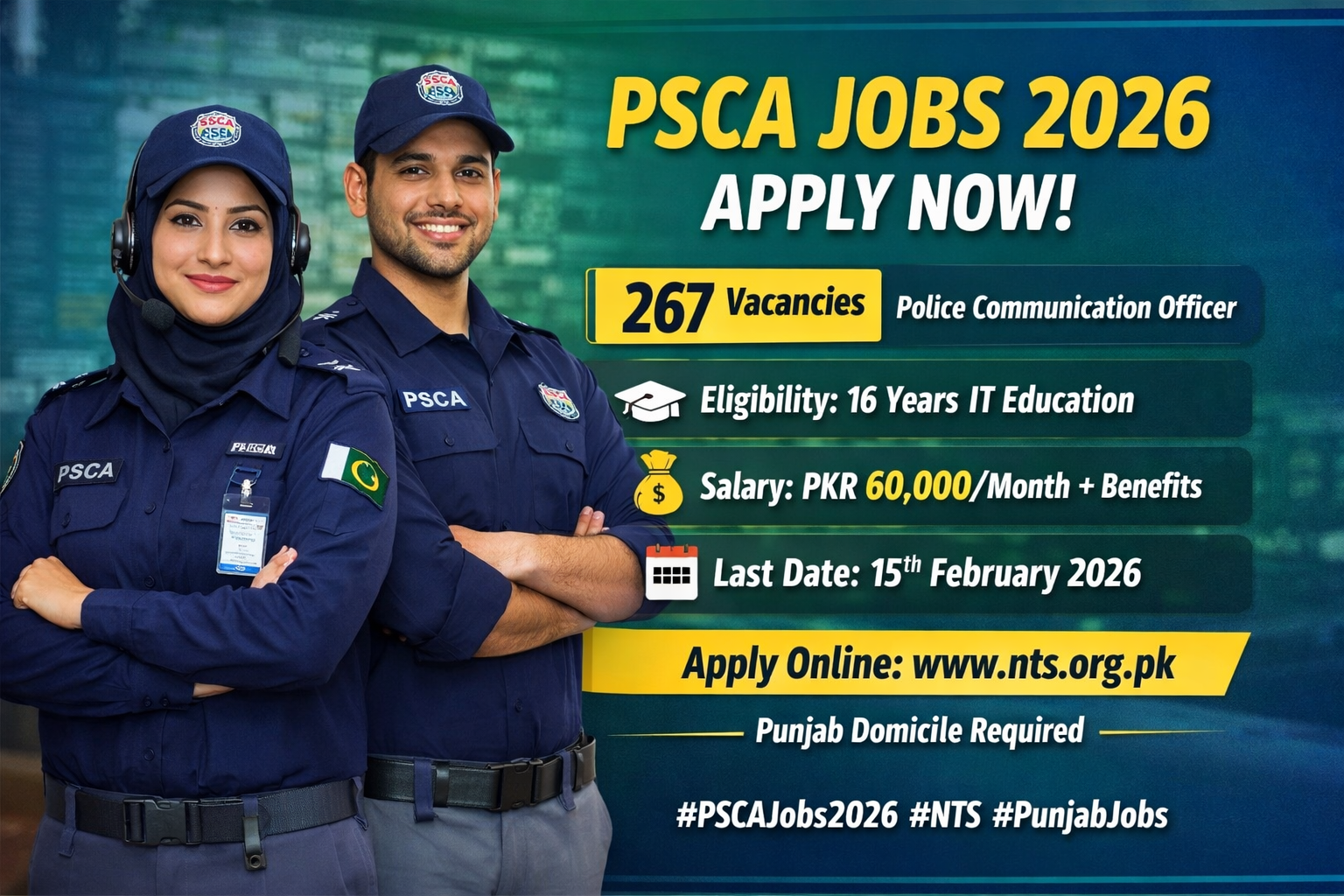 PSCA Jobs 2026