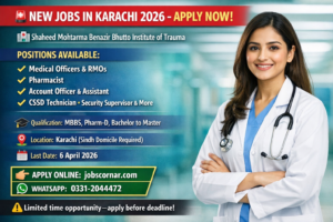 Jobs in Karachi 2026