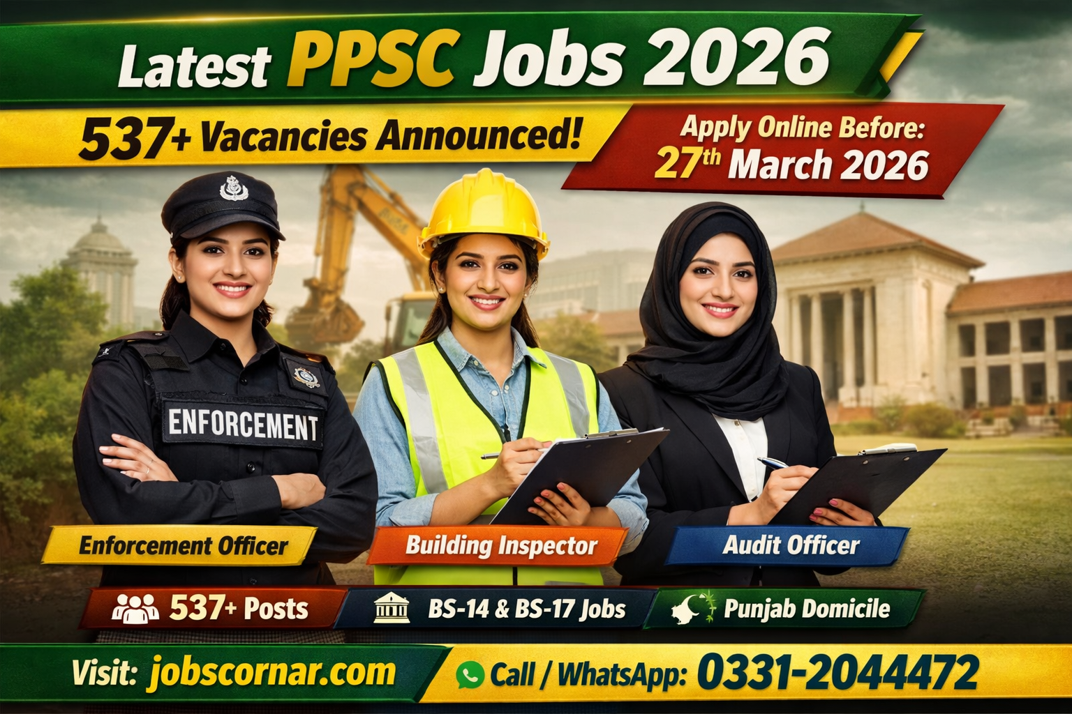 Latest PPSC Jobs 2026