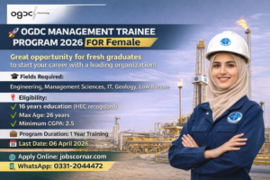 OGDCL Management Trainee Program 2026