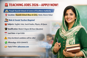 Teaching Jobs in Punjab