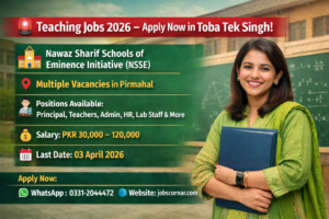Teaching Jobs in Toba Tek Singh