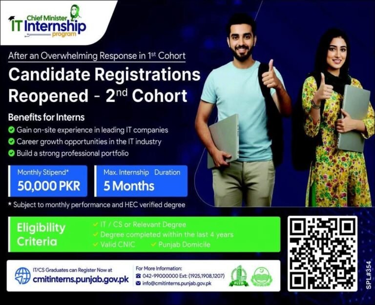 CM IT Internship Program 2026 Apply Now - JOBS CORNAR