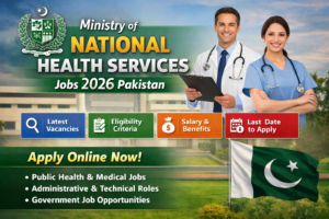 Ministry of National Health Services jobs 2026