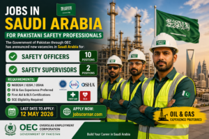 Jobs in Saudi Arabia for Safety Officers Apply Now