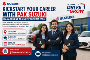 Management Trainee Program 2026 Suzuki