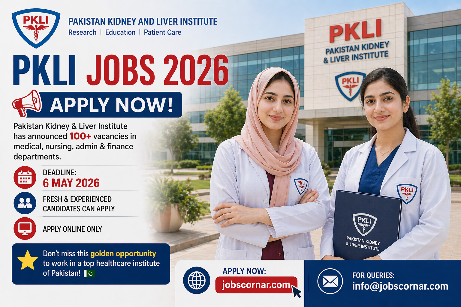 Latest PKLI Jobs 2026 Apply Now - JOBS CORNAR