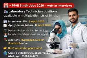 PPHI Sindh Jobs 2026