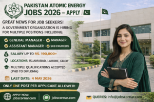 Pakistan Atomic Energy Jobs 2026 – Apply Now! 🇵🇰
