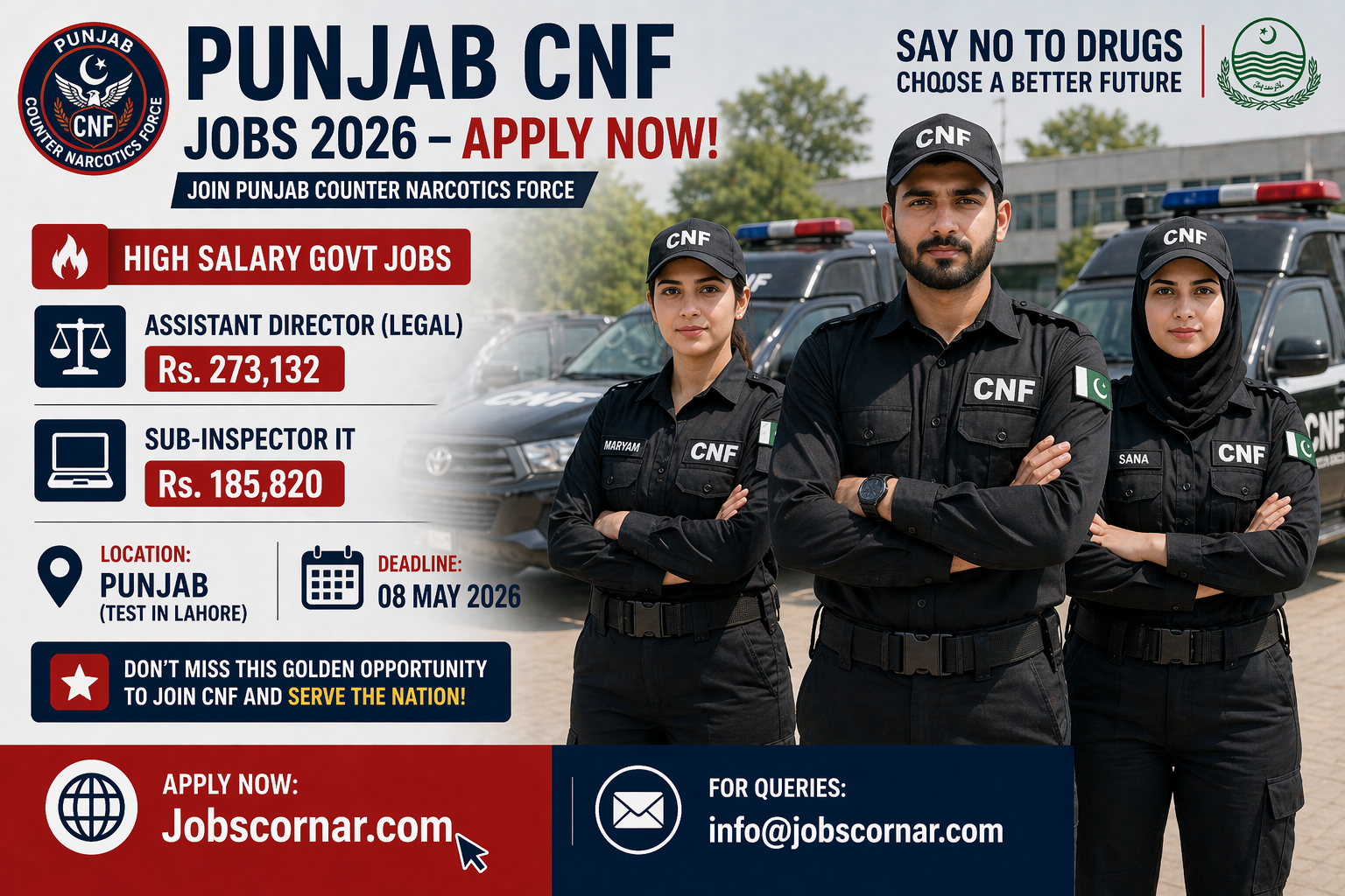 Punjab CNF Jobs 2026 – Apply Now!