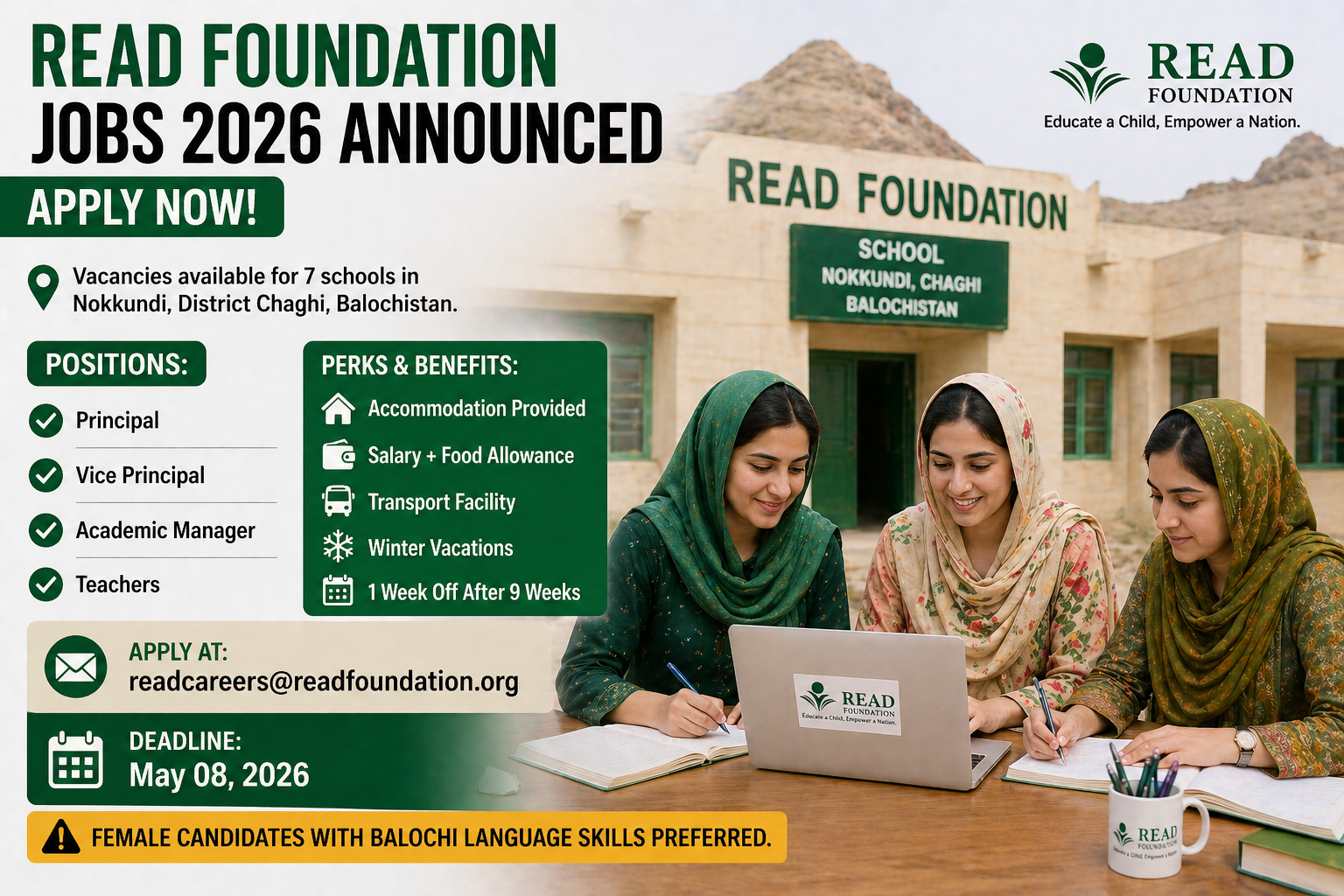 READ Foundation Jobs 2026