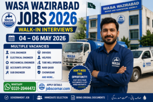 WASA Wazirabad Jobs 2026
