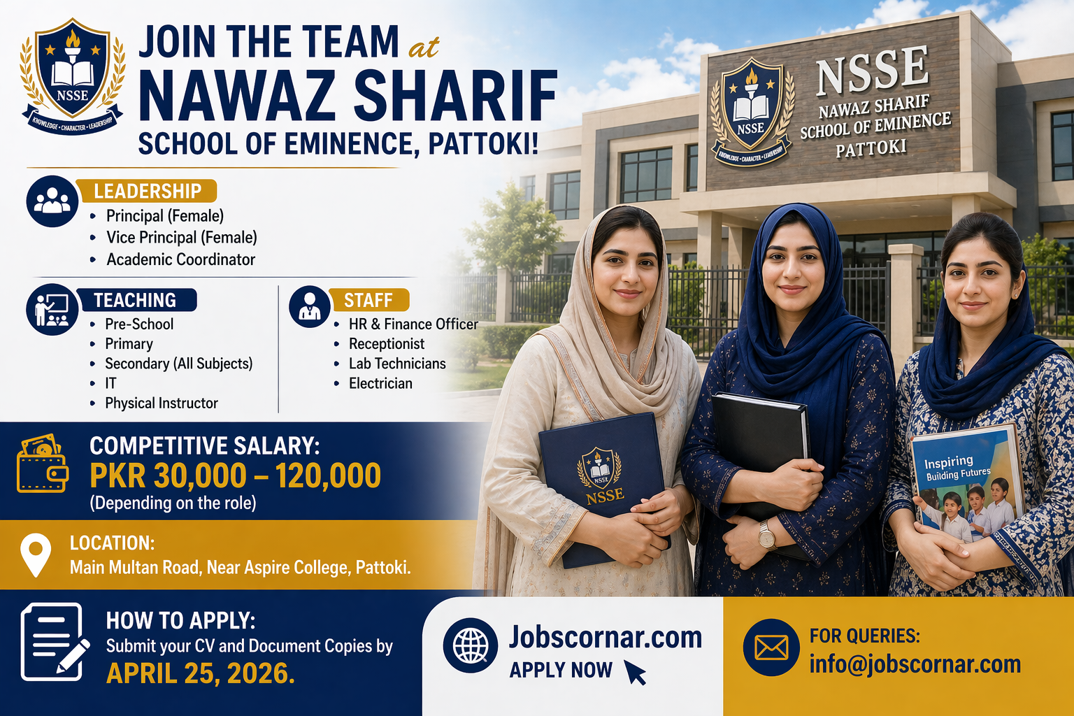 new NSSE Pattoki Campus 2026