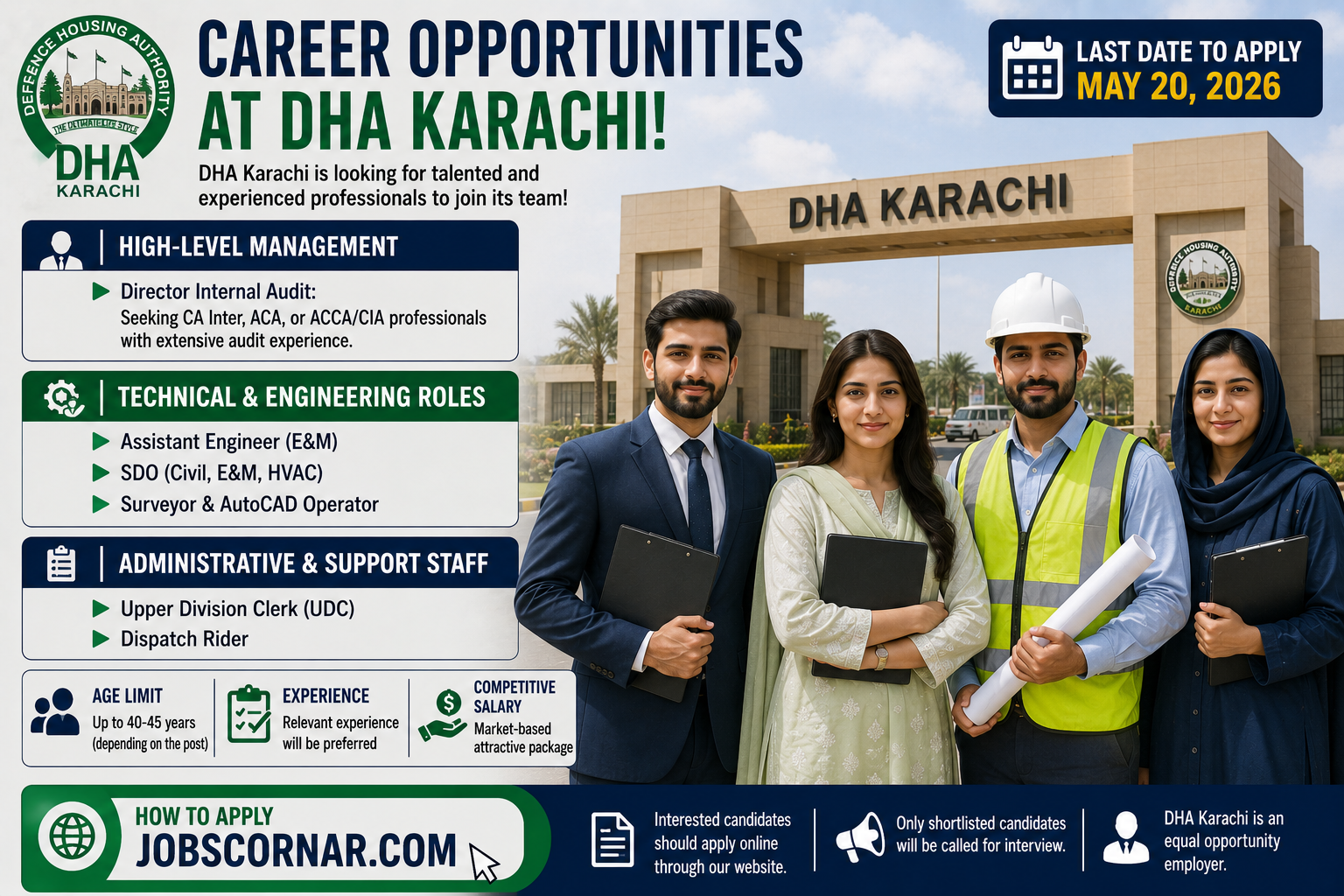 Career Opportunities at DHA Karachi!