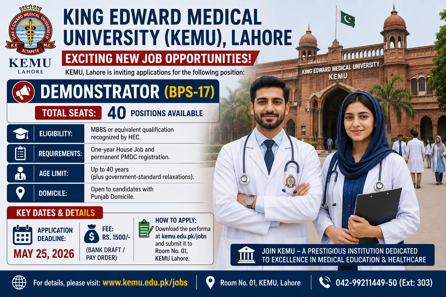 Career Opportunities at KEMU