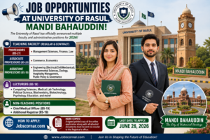 Jobs in Mandi Bahauddin 2026 Apply Now