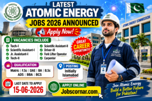 Latest Atomic Energy Jobs 2026 Apply Now