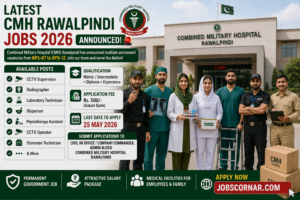 Latest CMH Rawalpindi Jobs 2026