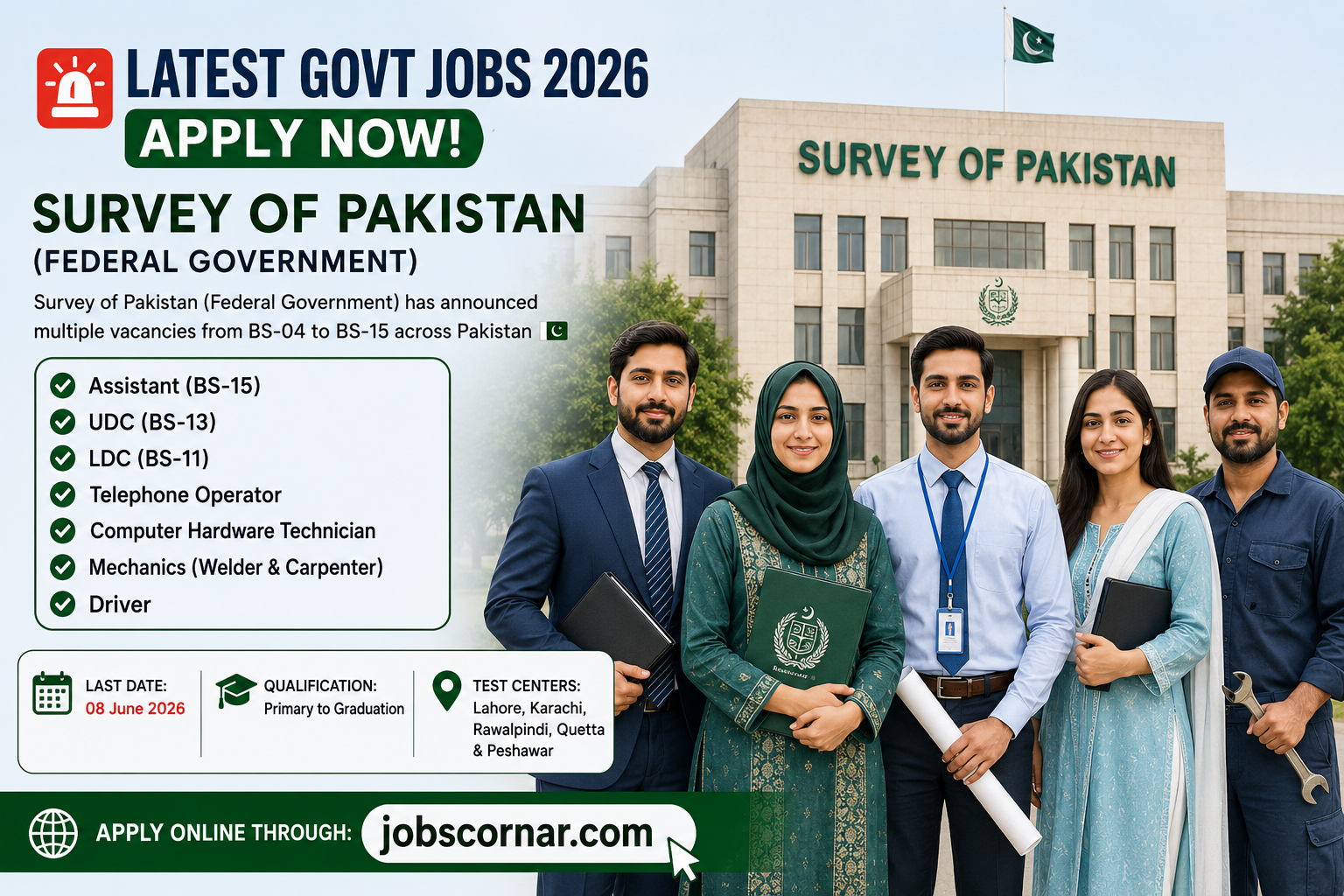 Latest Govt Jobs 2026 Apply Now