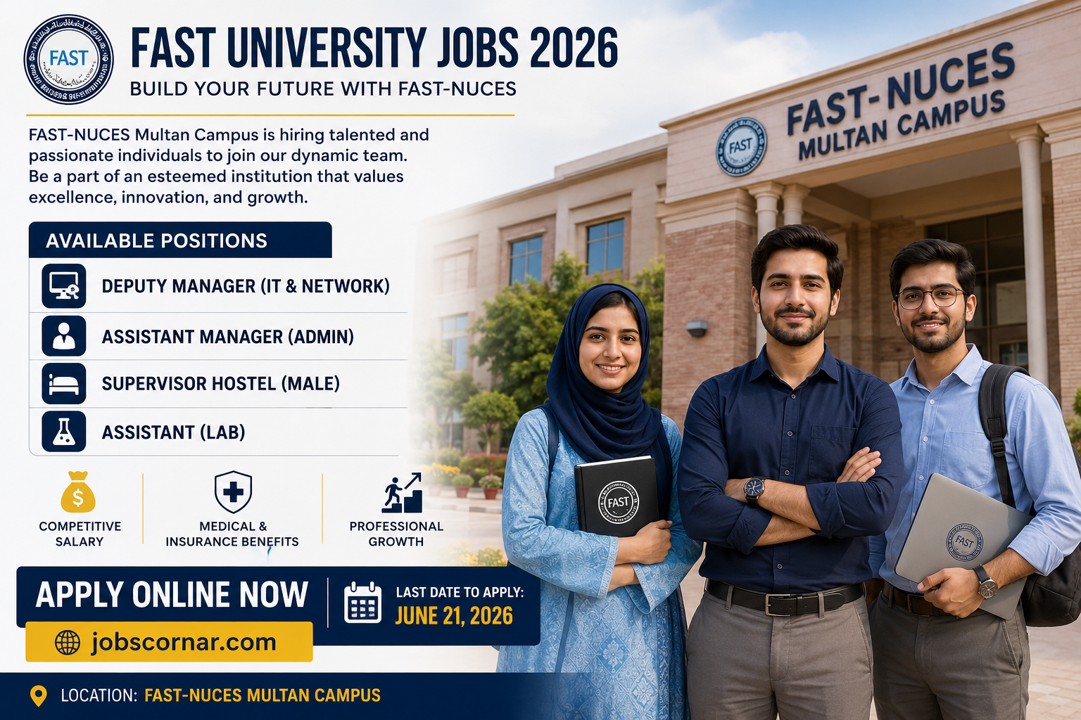 Latest Jobs in FAST University