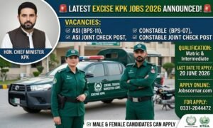 Latest KPK Excise Jobs 2026 Apply Now