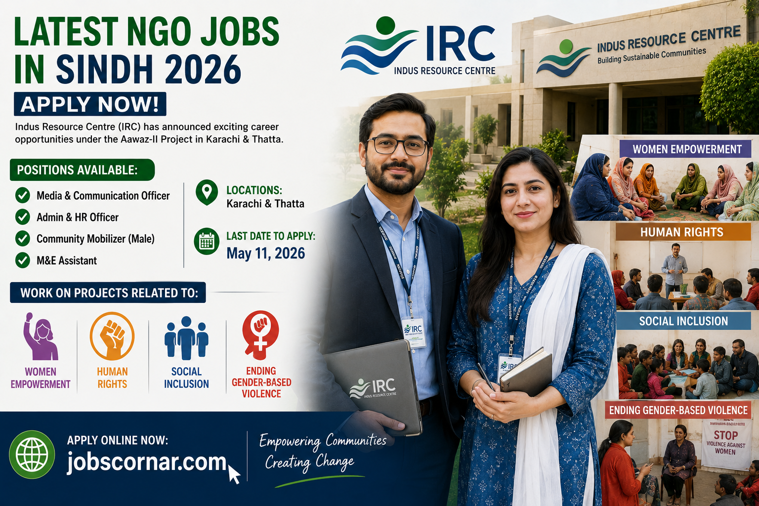 Latest NGO Jobs in Sindh 2026 – Apply Now!