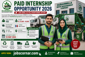 Paid Internship 2026 in Gujranwala Apply Now