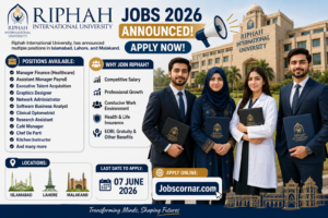 Riphah International University Jobs 2026 Announced – Apply Now