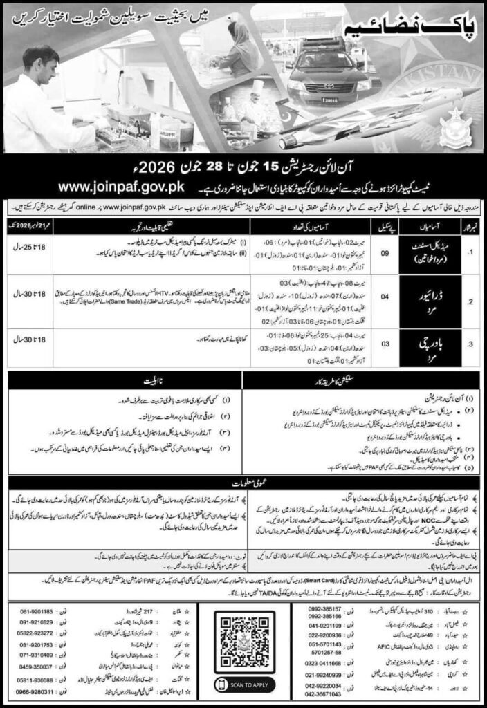 JOIN PAK AIRFORCE 2026