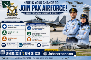 JOIN PAK AIRFORCE 2026 Apply Now