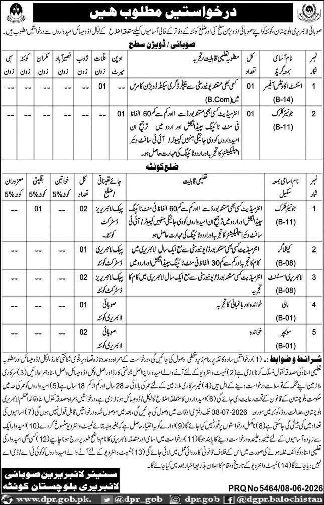 Jobs in Quetta 2026