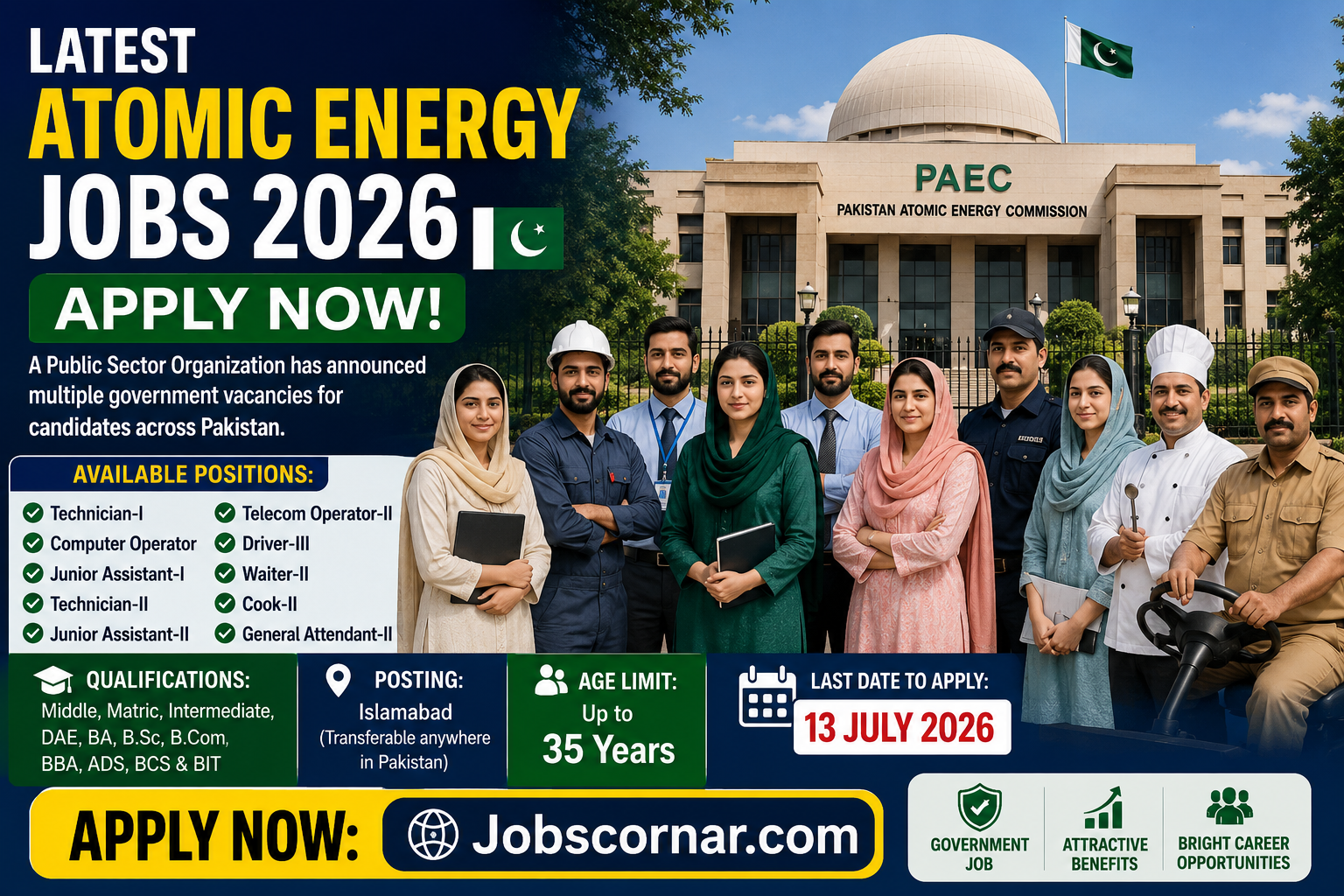 Latest Atomic Energy Jobs 2026
