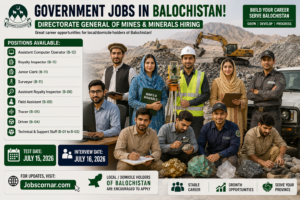 Latest Jobs in Balochistan 2026 Apply Now
