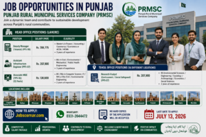 Latest Jobs in PRMSC 2026 Apply Now