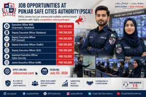 Latest PSCA Jobs 2026