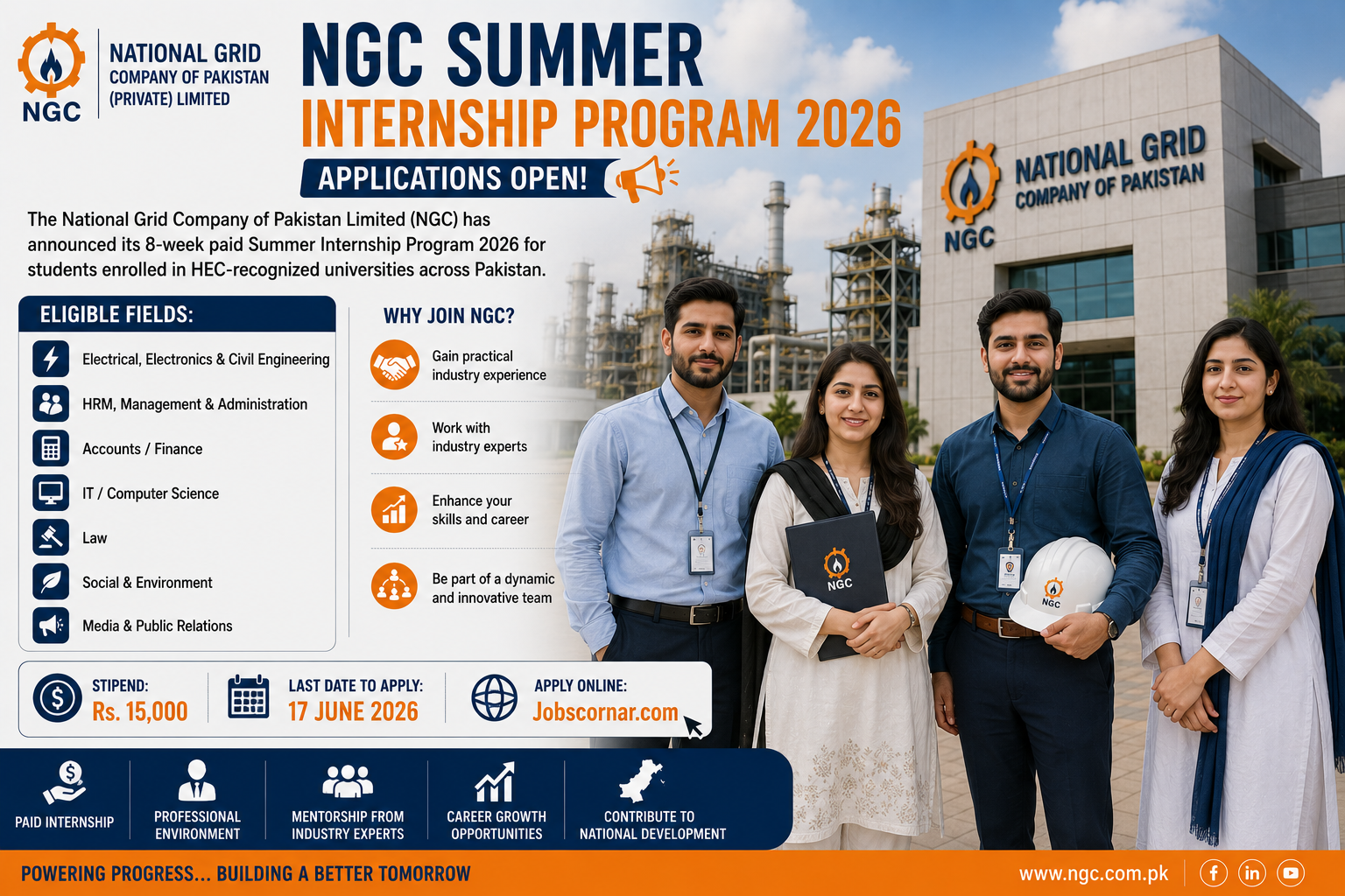 NGC Summer Internship Program 2026 Apply Now