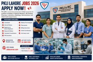 PKLI JOBS 2026 APPLY NOW