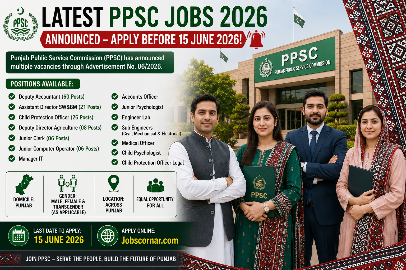 PPSC Jobs 2026 Apply Now