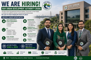 We Are Hiring, under the RUDA Authority. Apply Now