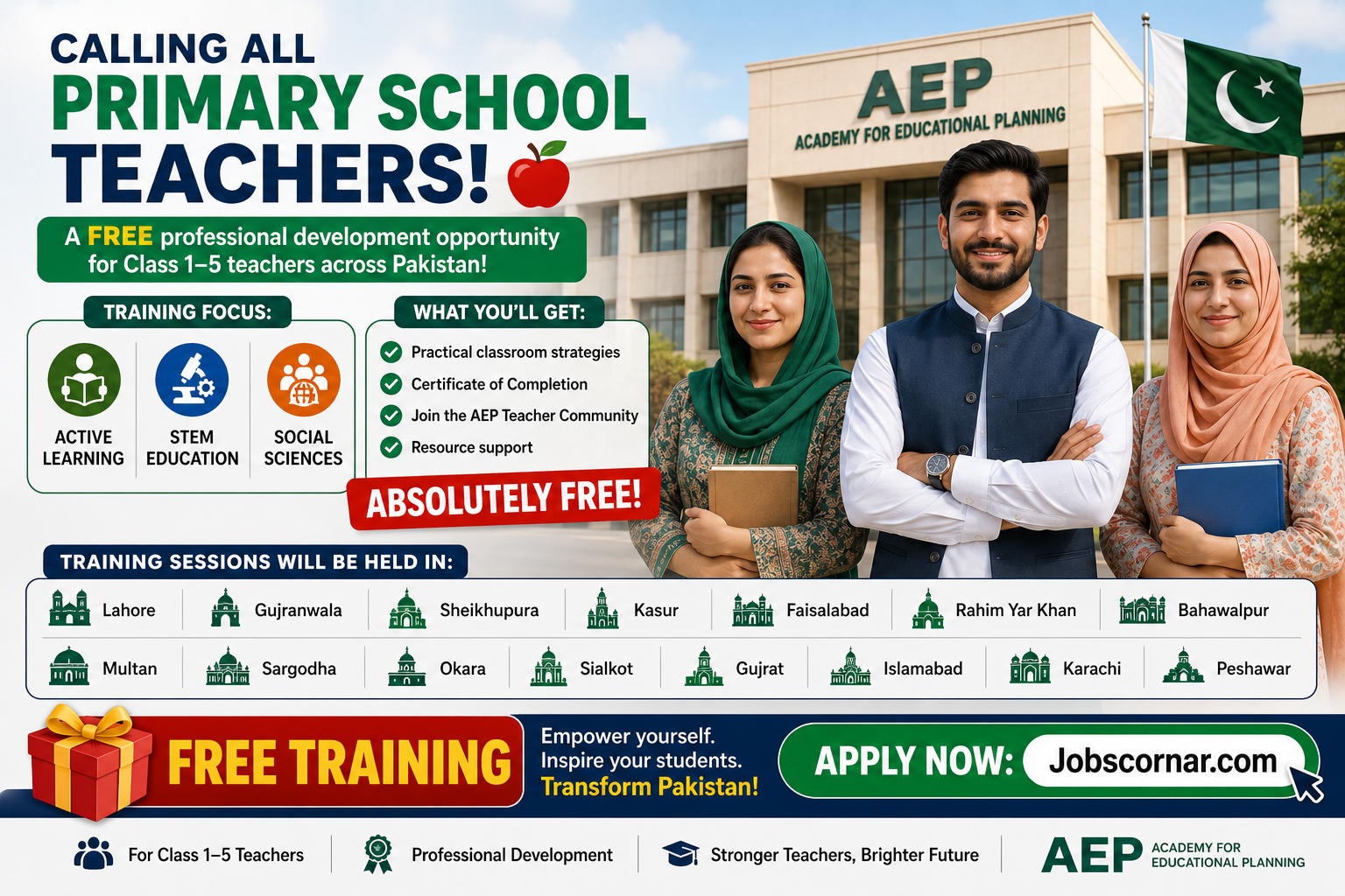 AEP Teacher Training Program 2026 Apply Now